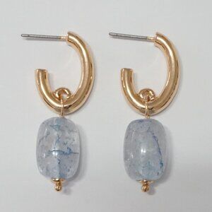 Semi-Precious Stone drop earrings